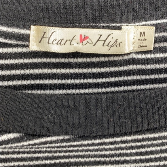 Striped cropped shirt - Picture 2 of 2